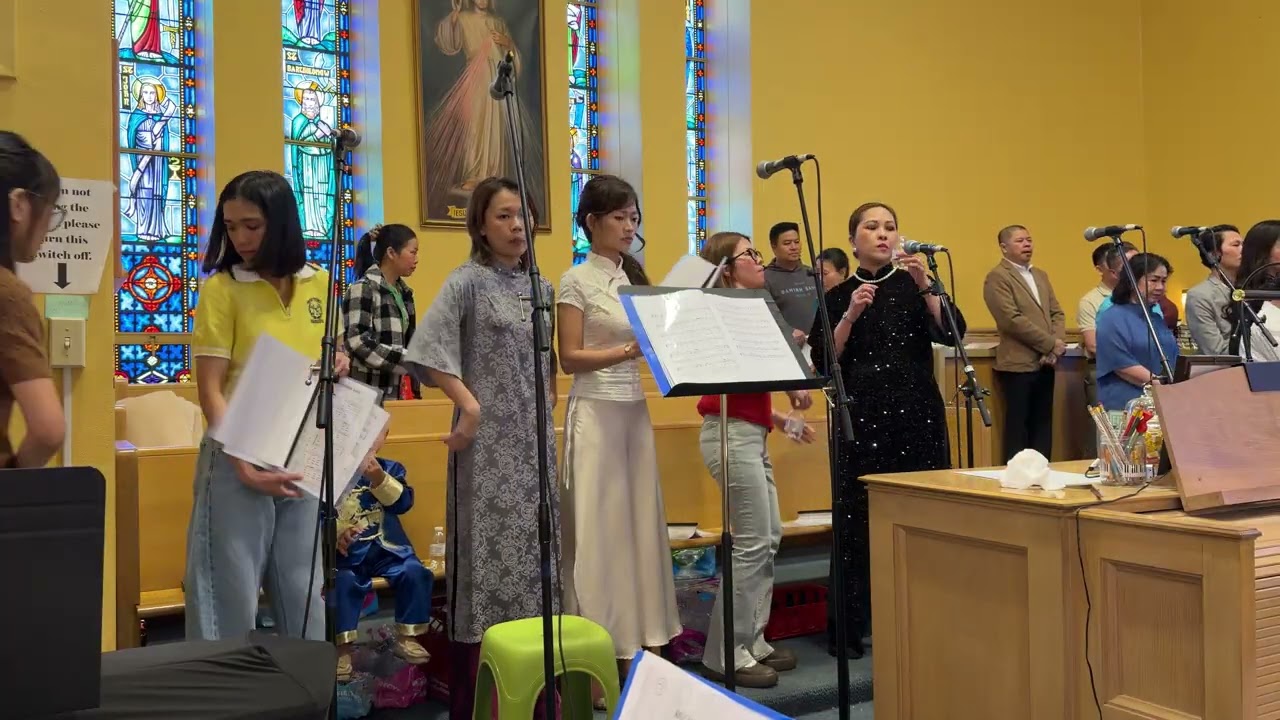 THÁNH CA | KHÚC ÂN TÌNH - Phùng Minh Mẫn ♡ Ca đoàn Cecilia, Omaha ♡