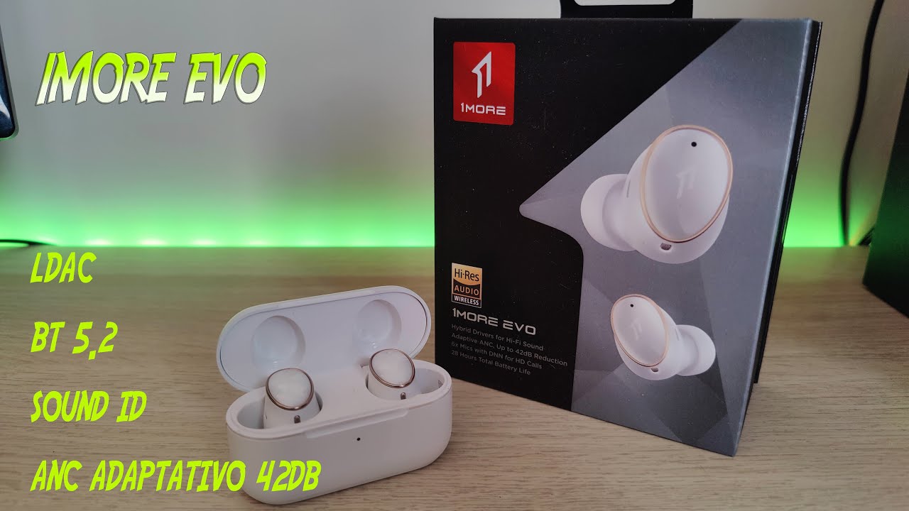 Vaya flipada de auriculares. 1MORE EVO.  Análisis en español