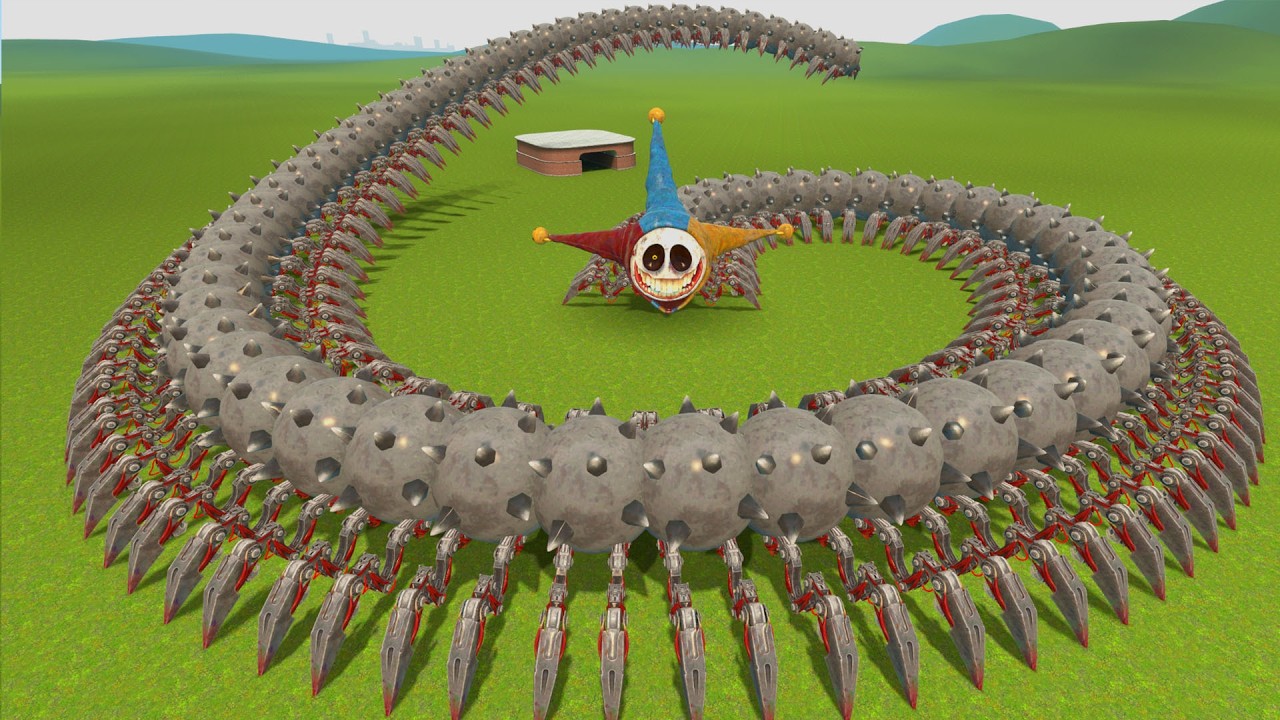 WHAT IF PROTOTYPE 3 EVOLVED INTO A GIANT HUNGRY WORM?! | Garry’s Mod