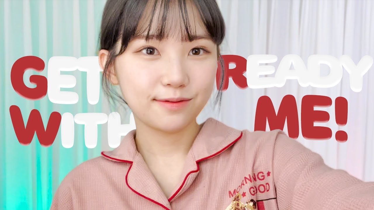 꼬질잉 탈출 비법 메이크업💋 근데 파자마 룩북을 더한 [GRWM]
