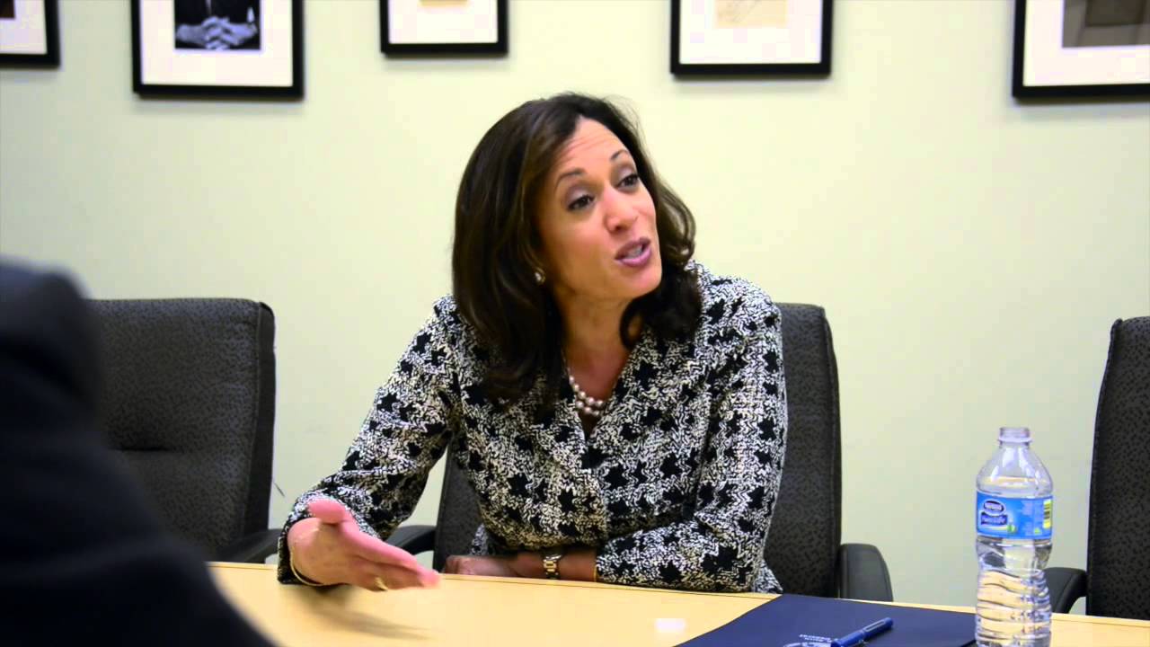 California Attorney General Kamala Harris