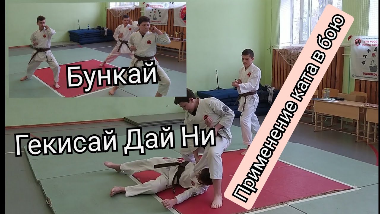 Бункай ката гекисай дай ичи годзю рю карате