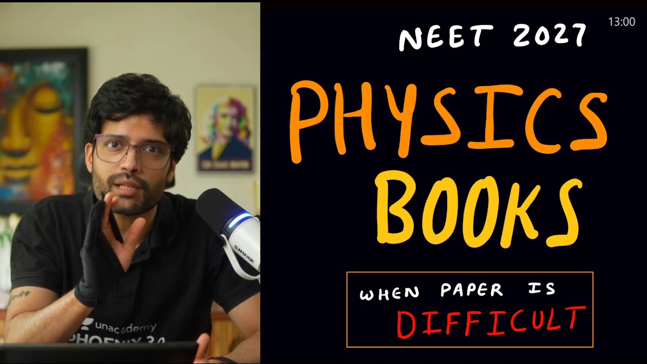 NEET 2027: Best Physics Books for a Difficult Paper