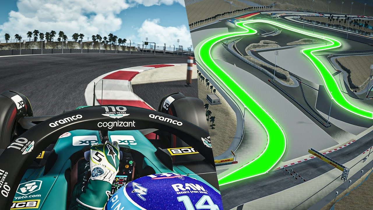 The HORRIBLE Bahrain 2010 GP Circuit layout