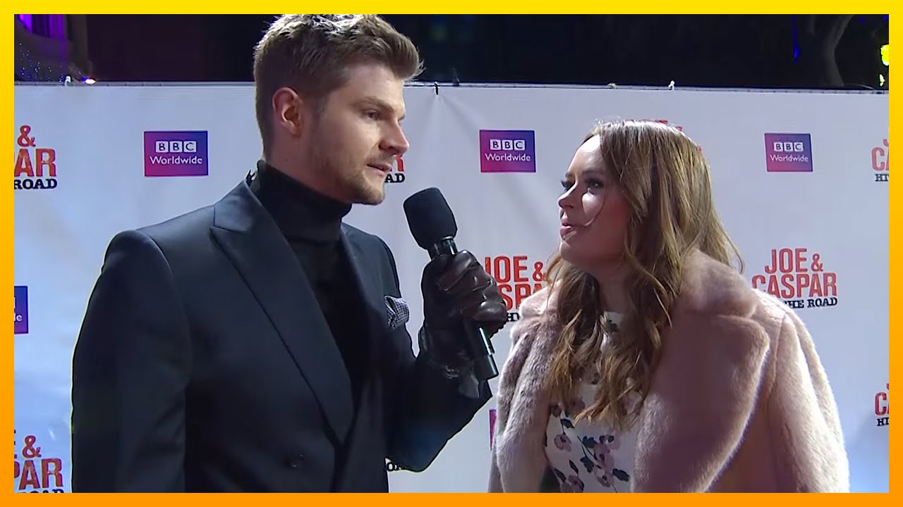 Jim Chapman Interviews Tanya Burr - Joe & Caspar Hit The Road Red Carpet Premiere