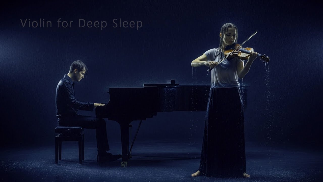 Fall Asleep Fast Now with Soft Gentle Violin Sounds 🎻🌙 | Deep Sleep Begins in Minutes 😴✨