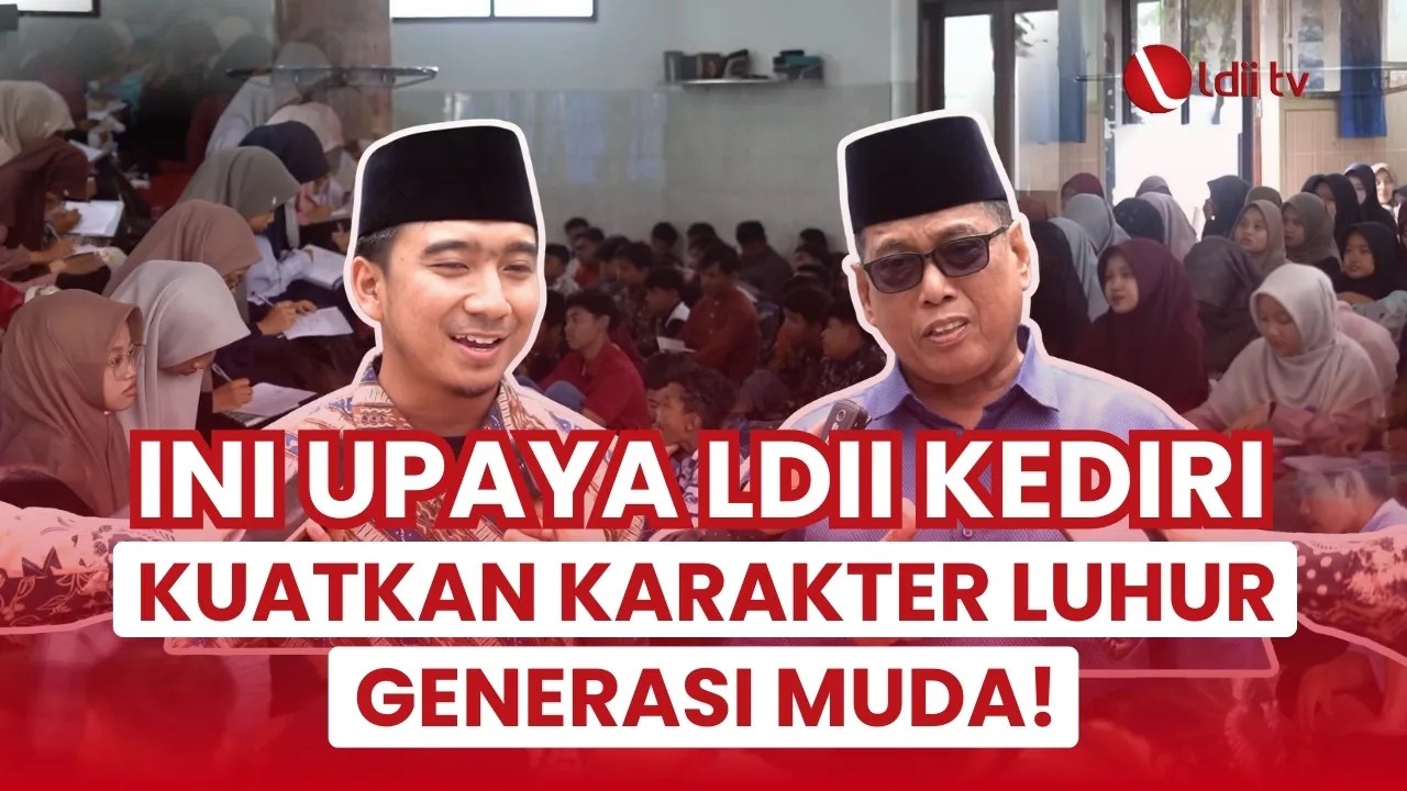 LDII TV: Perkuat Akhlakul Karimah, Ribuan Generus Ikuti Pengajian Akbar Pemuda LDII Kediri