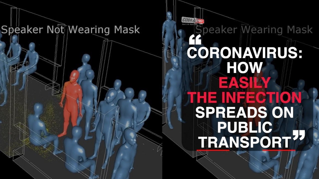 A VIDEO SHOWS HOW EASILY THE CORONAVIRUS COULD SPREAD ON PUBLIC TRANSPORT | COBRAPOST