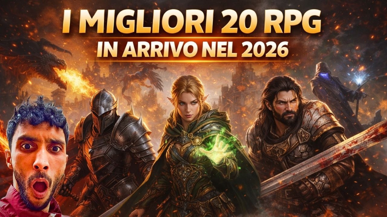TOP 20 RPG in uscita nel 2026