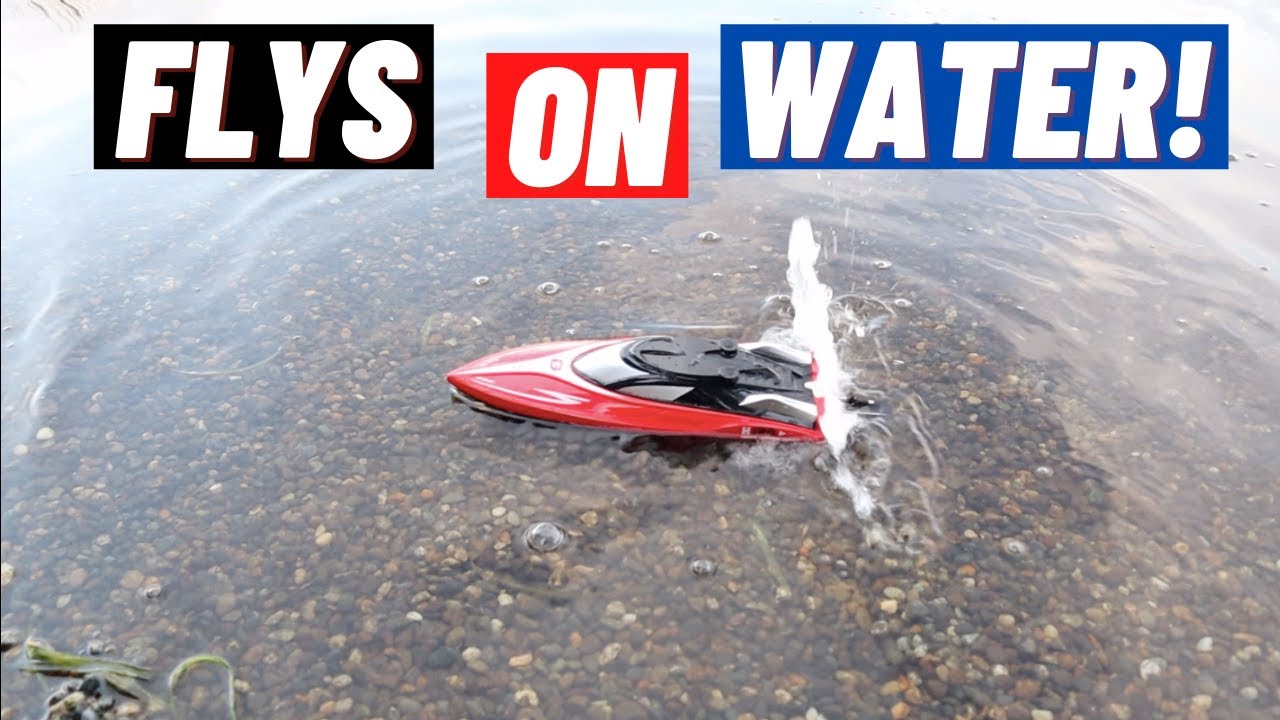 DEERC RC BOAT H120 Review | Best Budget High Speed Remote Control Boat | RC Boat for Pools Lakes