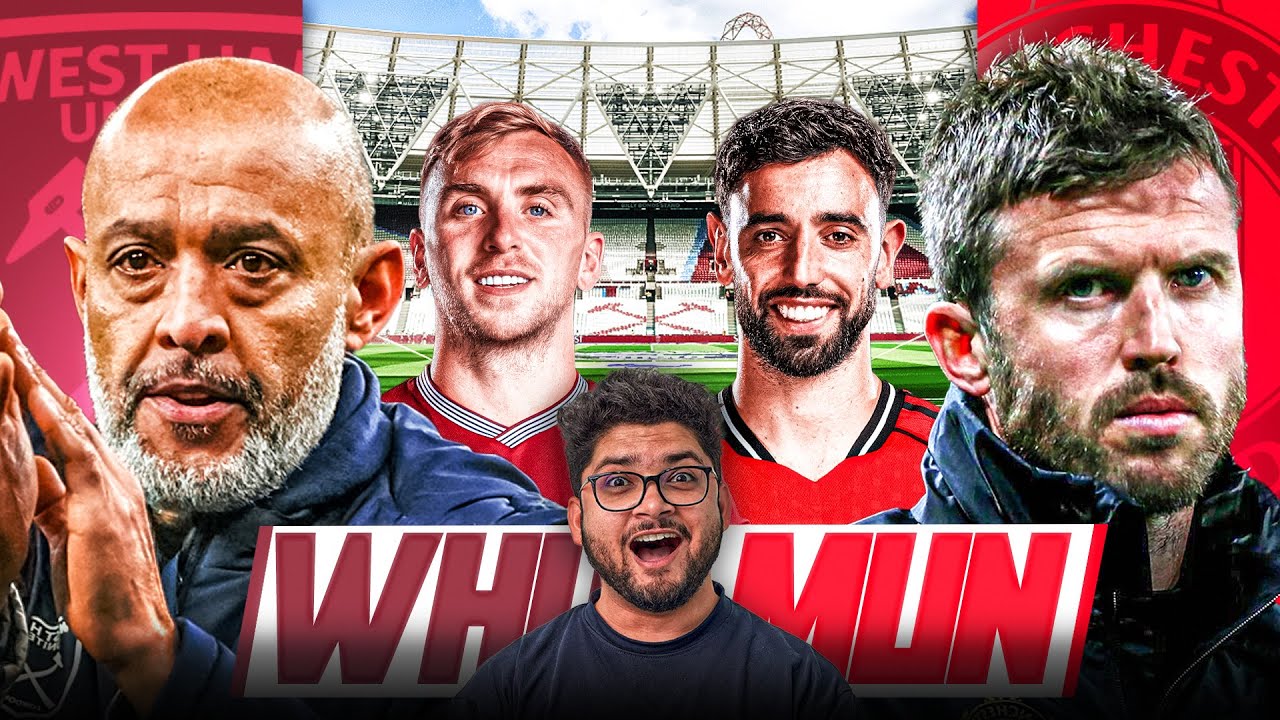 WESTHAM UNITED vs MANCHESTER UNITED LIVE REACTION & WATCHALONG