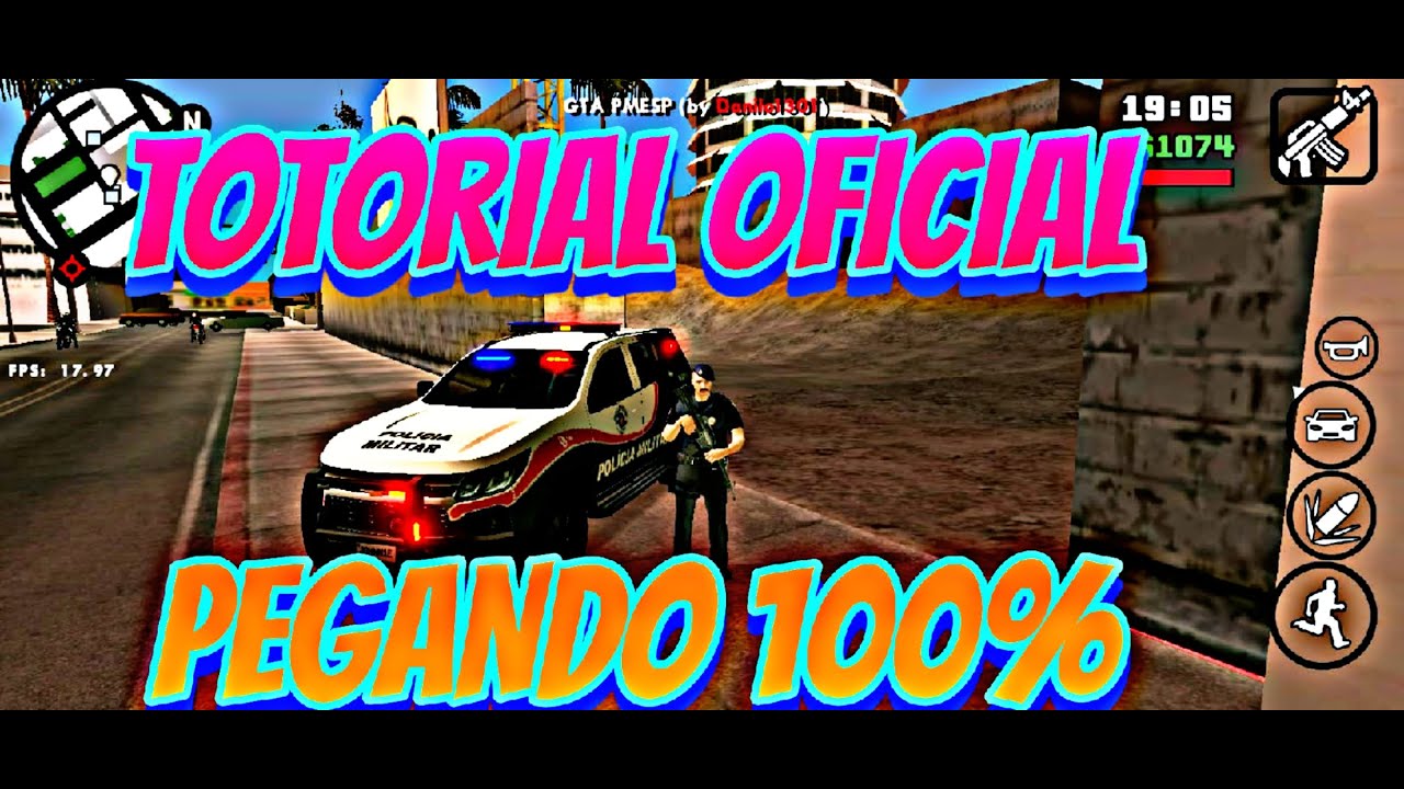 🔥 TOTORIAL COMO VOCÊ BAIXAR E INSTALAR 💎 ( MOD POLÍCIA DO GTA NO SEU ANDROID ) PEGANDO 100% ❤️‍🔥
