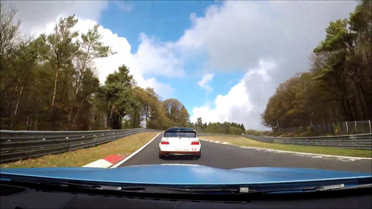 M4 DEVOTEC  fun lap with M3 E36 GTR style  Alex HARDT