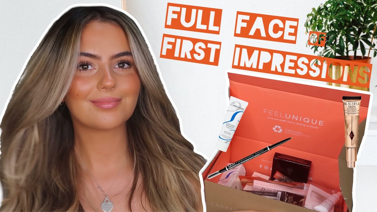 FULL FACE OF FIRST IMPRESSIONS | TESTING MAKEUP | FEEL UNIQUE