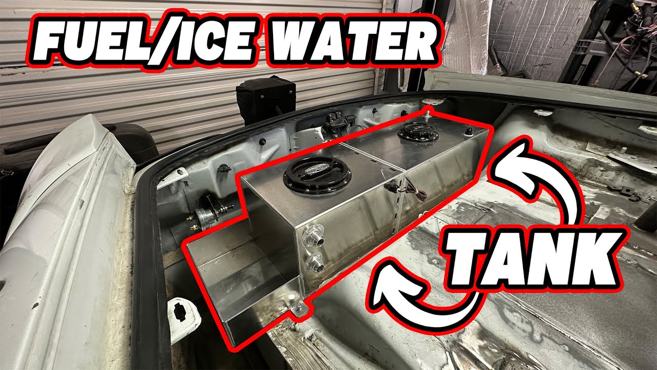 Fuel Ice Water Tank Installed In Twin Turbo F-Body Camaro Build!