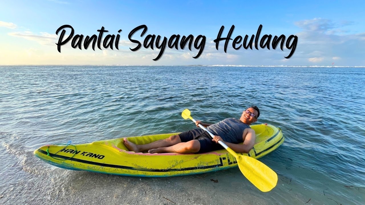 KONDISI TERKINI PANTAI SAYANG HEULANG GARUT | KANO SEBAGAI DAYA TARIK WISATA | WISATA GARUT