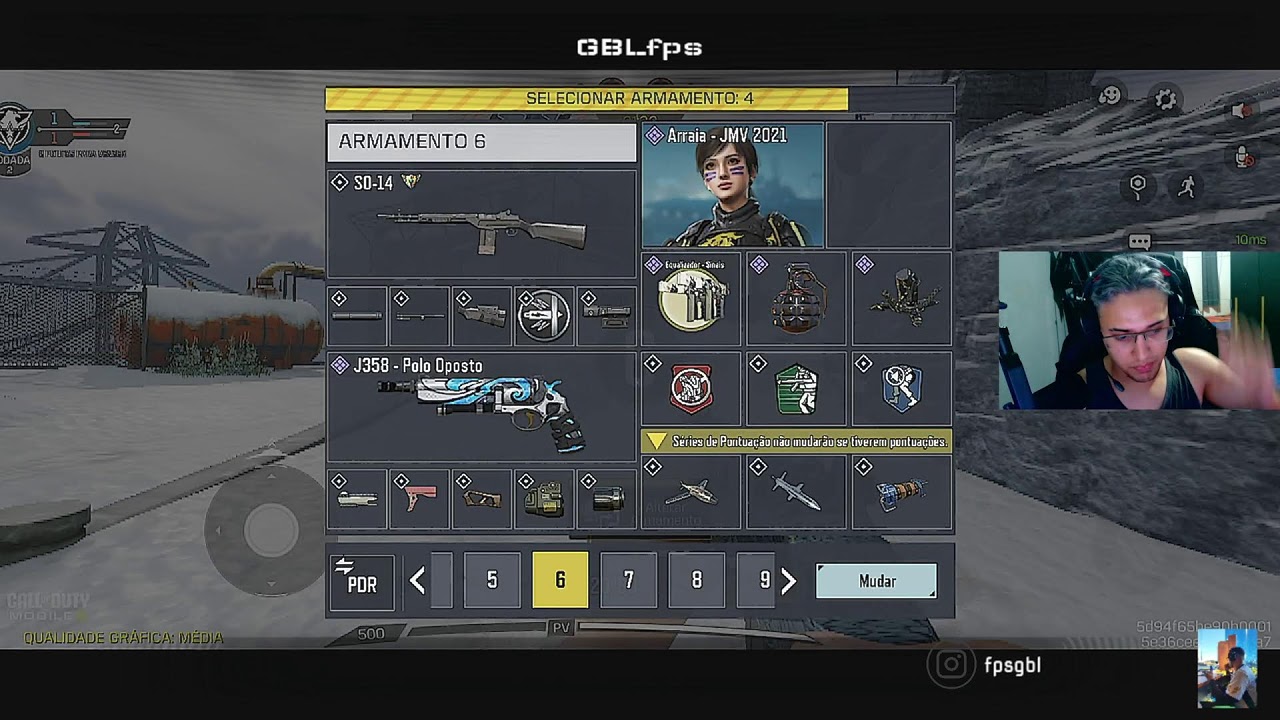 🔴 RANKEDZINHA DE DOMINGO! COD MOBILE