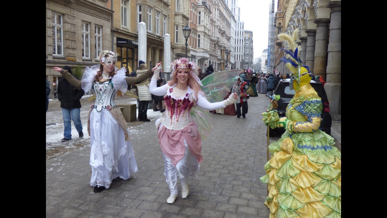 Venice Carnival in Hamburg 2026 #hamburg #venicecarnival #costumes