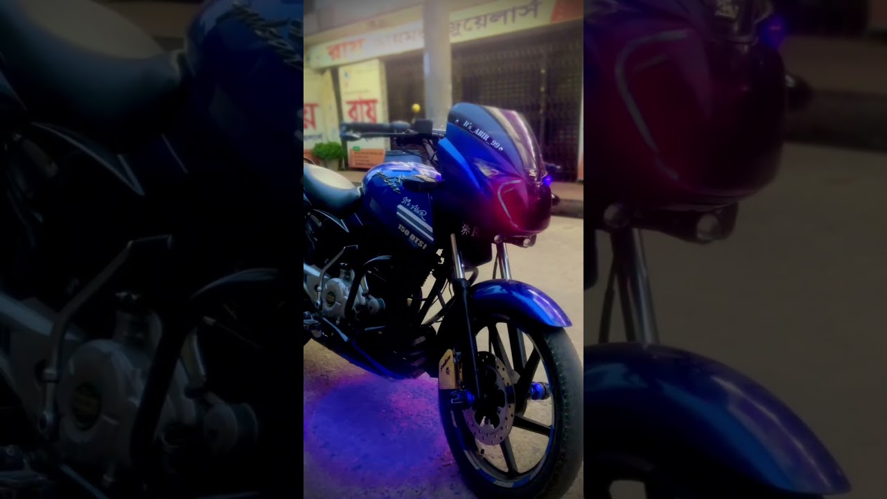 Pulsar 150 Engine guard, installing 😊🖤 