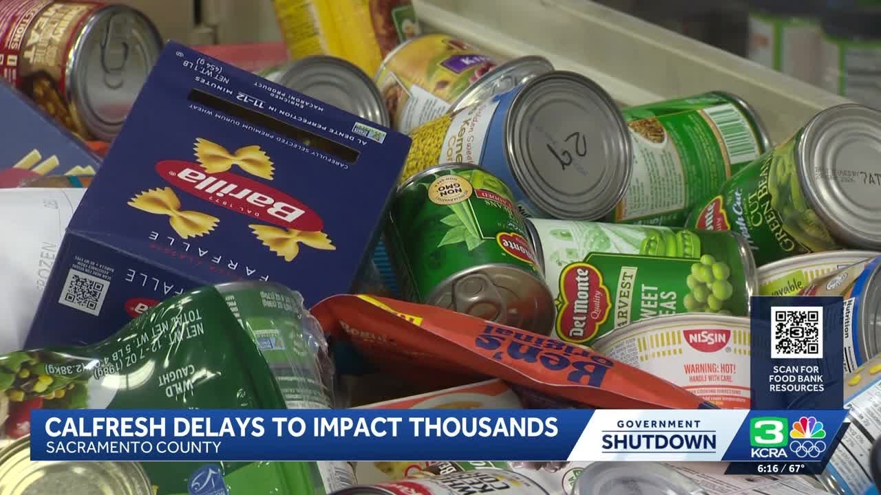 As CalFresh benefits delayed, food banks brace for surge