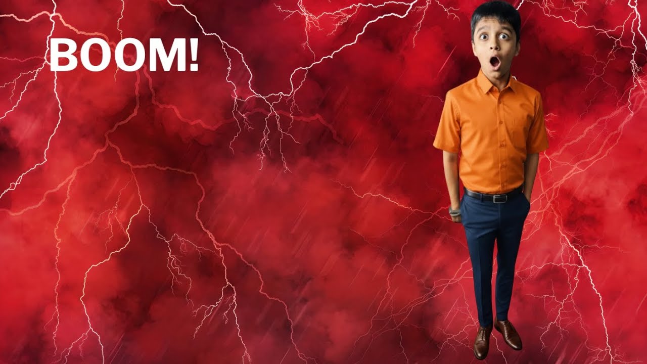 What does the sky go BOOM⚡️ 