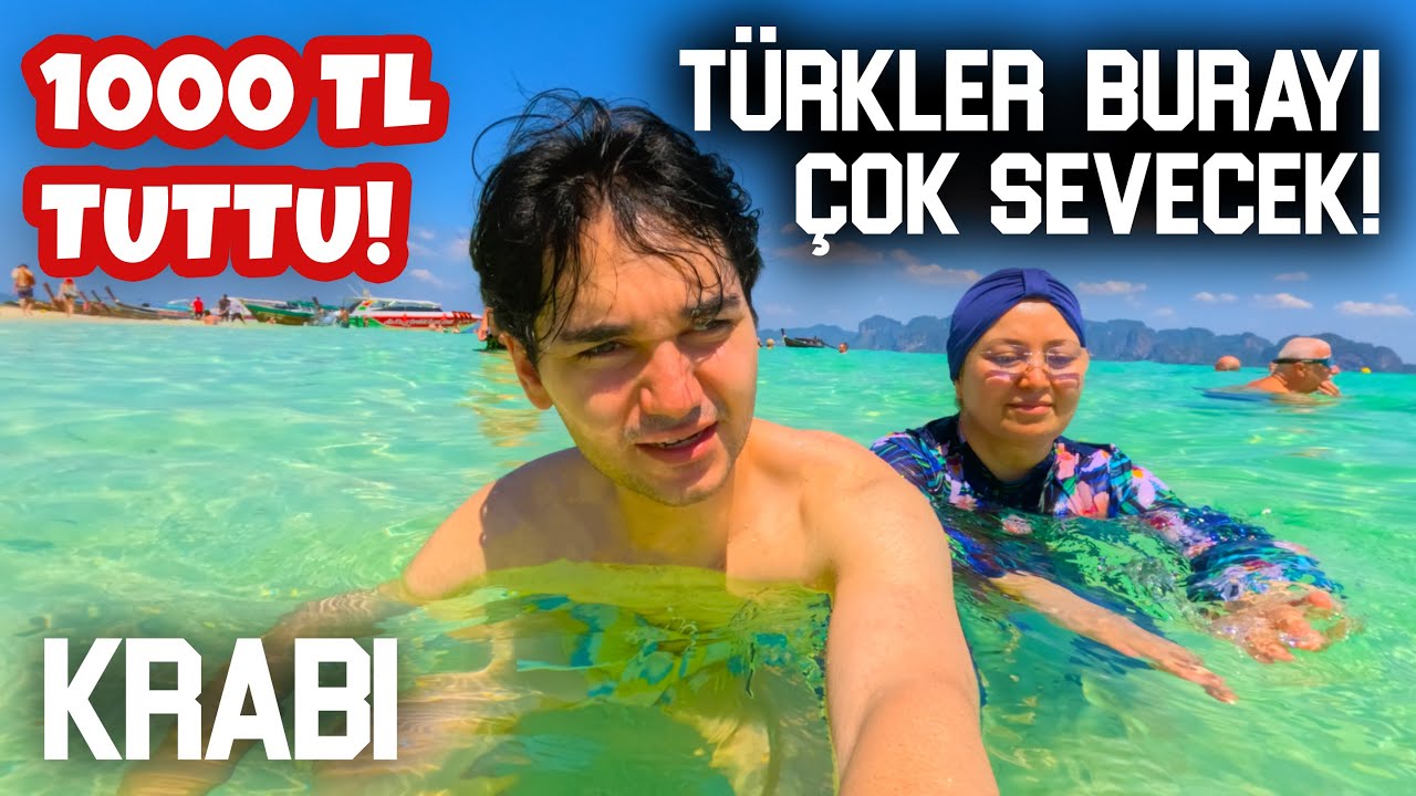 Dünyadaki CENNET Krabi! - Annemi Götürdüm!