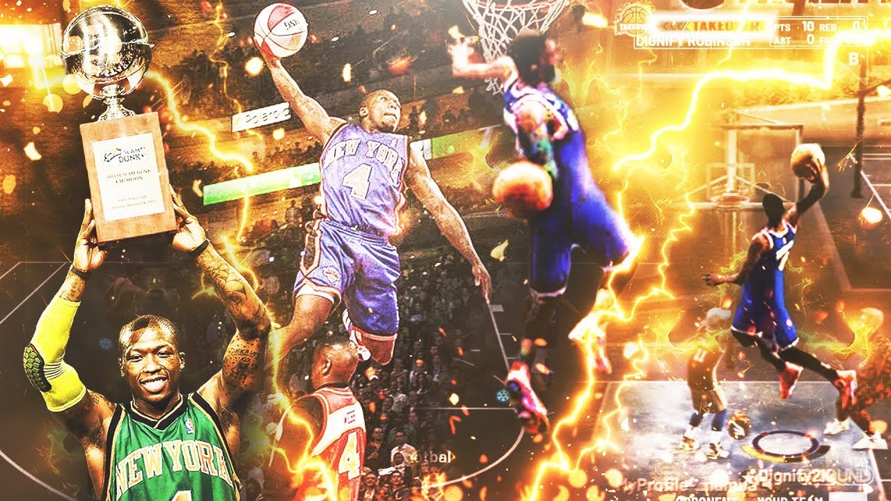 NATE ROBINSON'S DUNK ANIMATIONS ARE UNSTOPPABLE! 5 FOOT PURE SLASHER CRAZY CONTACT DUNKS! NBA 2K19