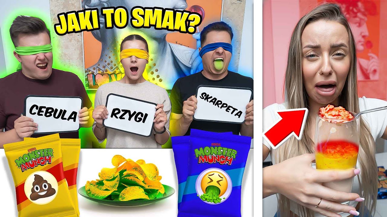 ZGADNIJ SMAK NA ŚLEPO, albo TO WYPIJ! 🤮