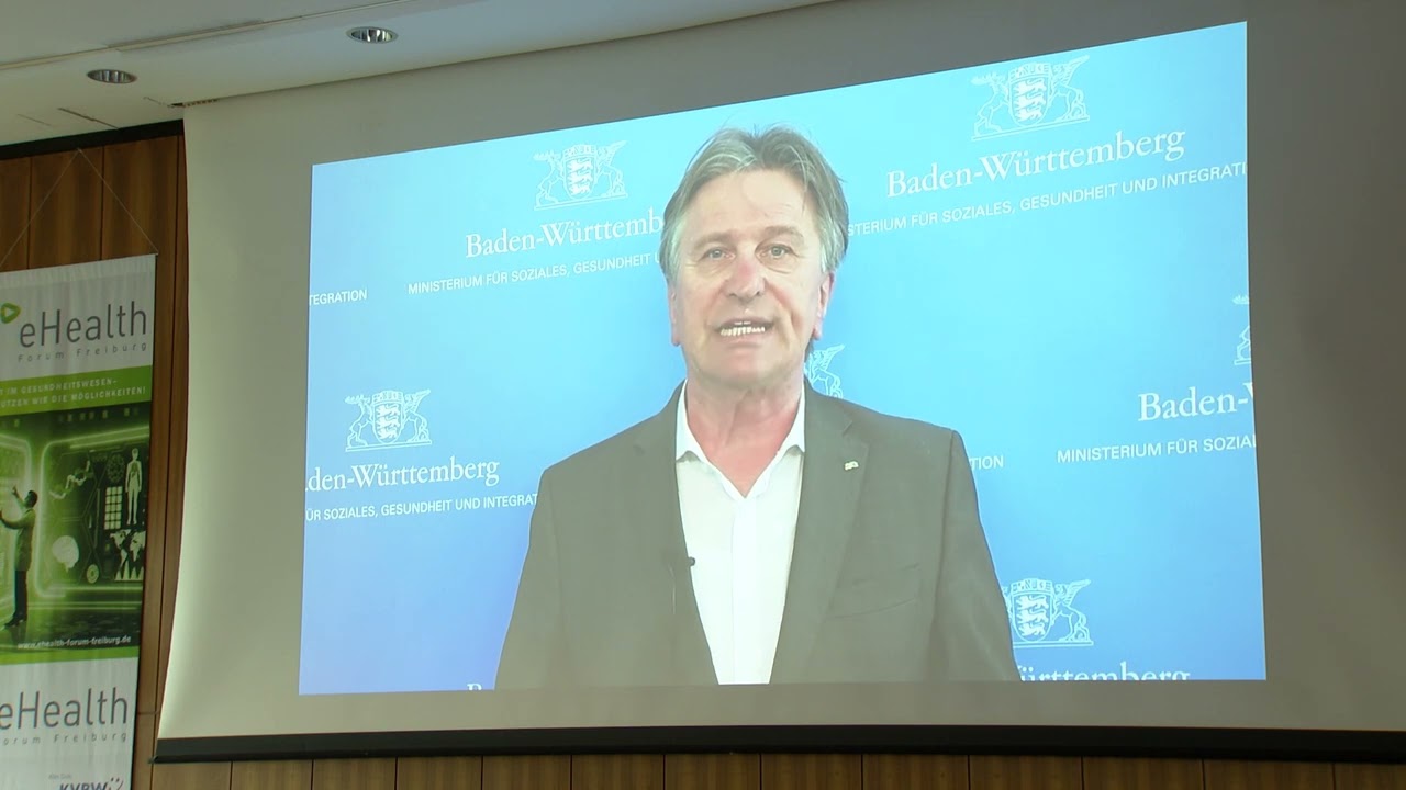 eHealth Forum &ndash; Gru&szlig;wort Manne Lucha
