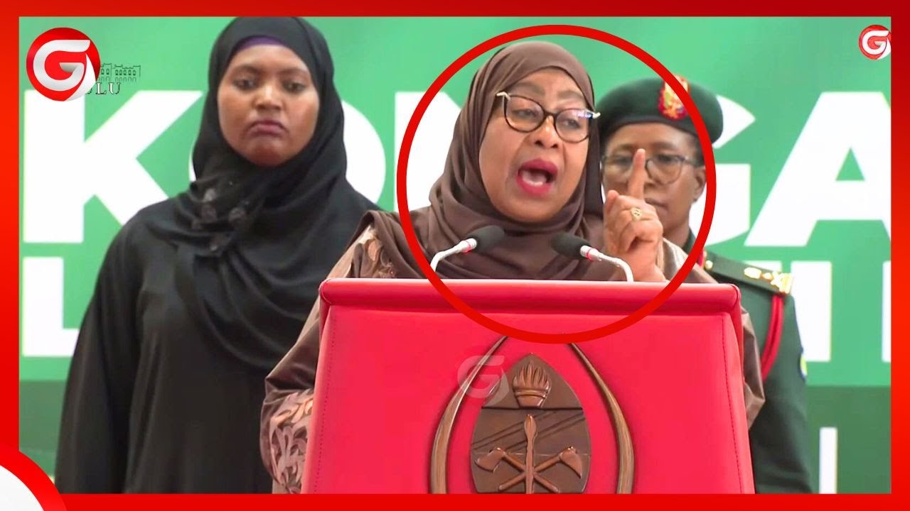RAIS SAMIA - ''WANAHAHA - UCHU wa MADARAKA WAMEOMBA WAMEKOSA - NAO ni WAVUNJIFU wa AMANI''...
