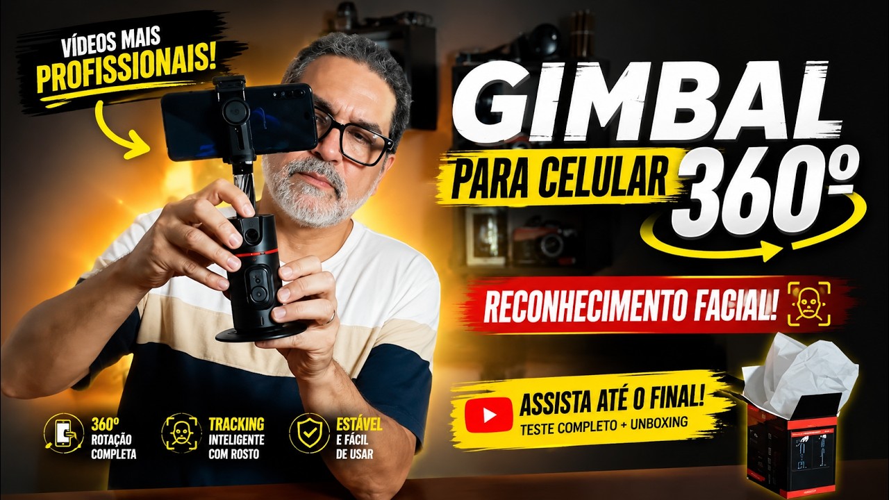 Novo Gimbal 360° Deixou Todo Mundo Impressionado