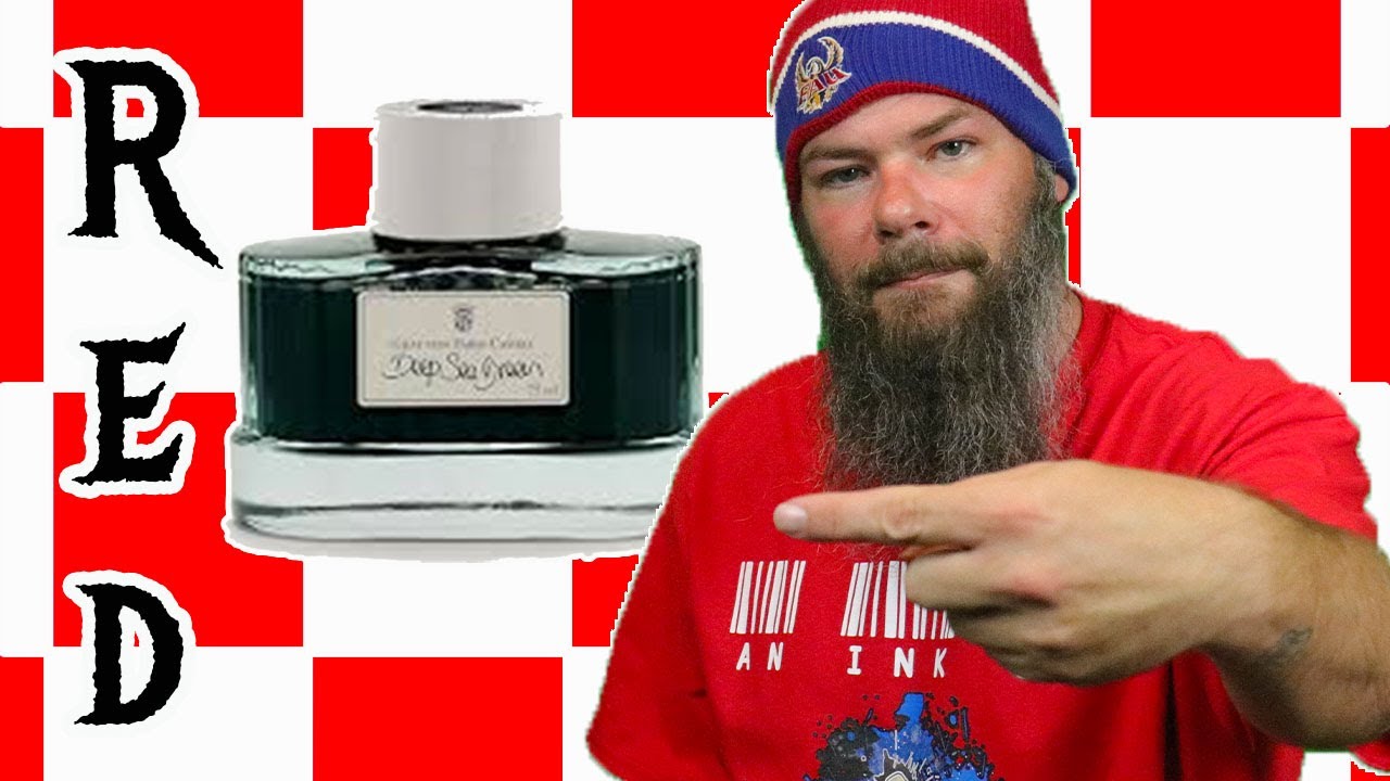 Graf von Faber Castell Garnet Red Fountain Pen Ink 