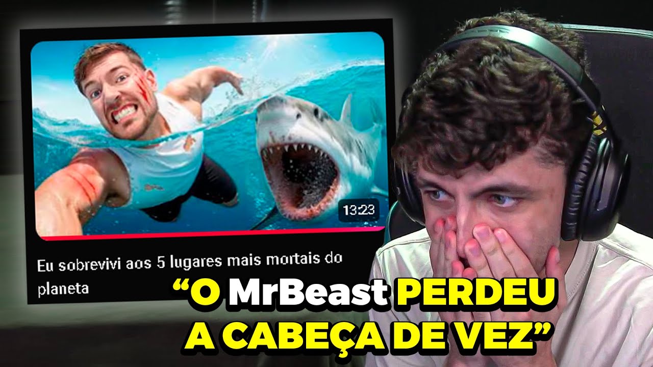 suetam reage a MrBeast: Eu sobrevivi aos 5 lugares mais mortais do planeta
