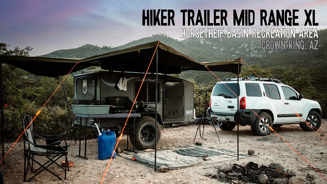 34 MILES OF DIRT/OFFROAD TO THIS SECLUDED ARIZONA LAKE -HIKER TRAILER MID RANGE XL -HORSETHIEF BASIN