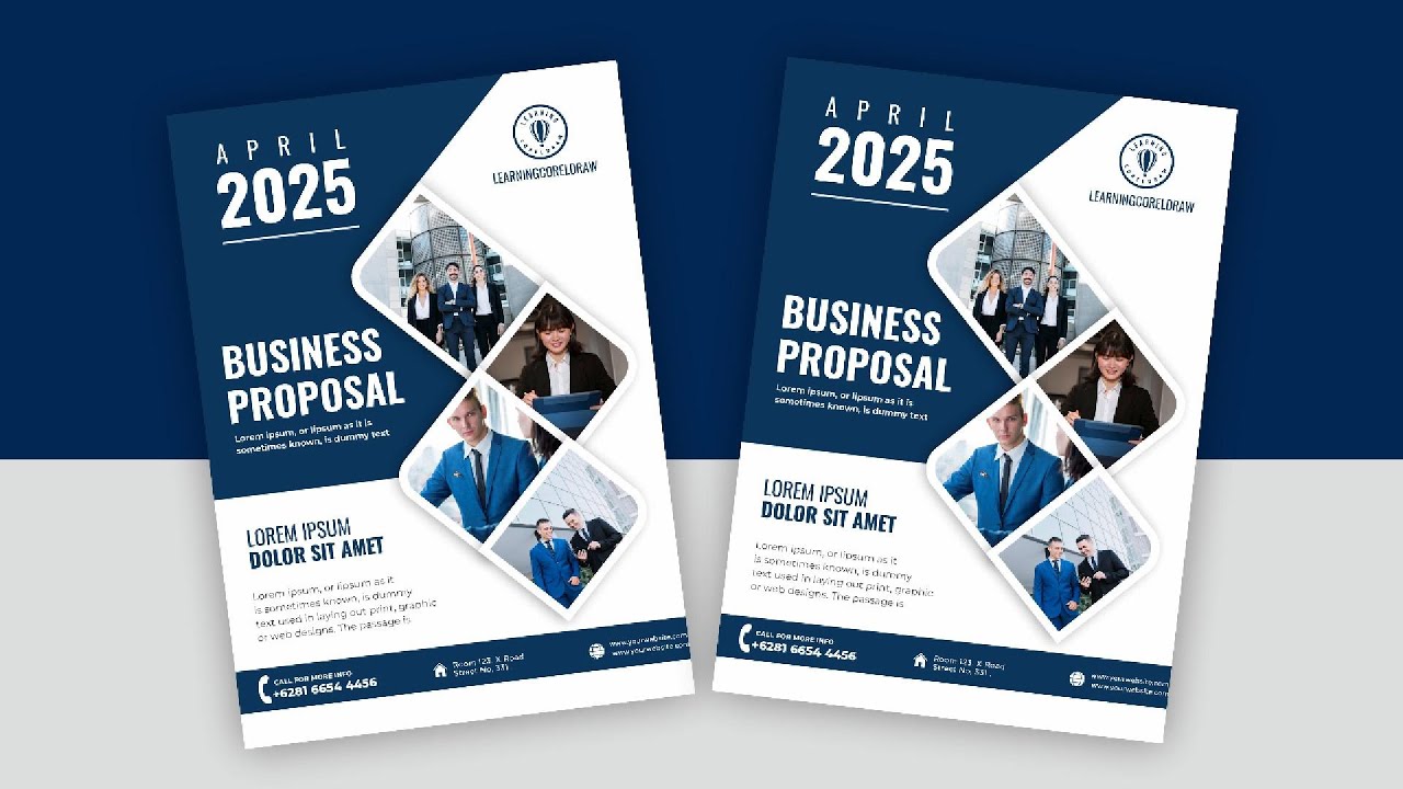 Corporate Flyer | Corel Draw Design
