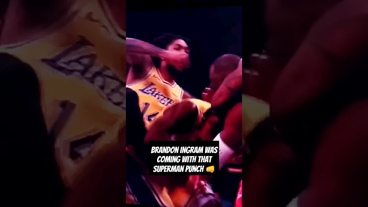 Brandon Ingram Was Coming With The SuperMan Punch #reels #shorts #lakers #nba #DrivingTheEdge #fyp