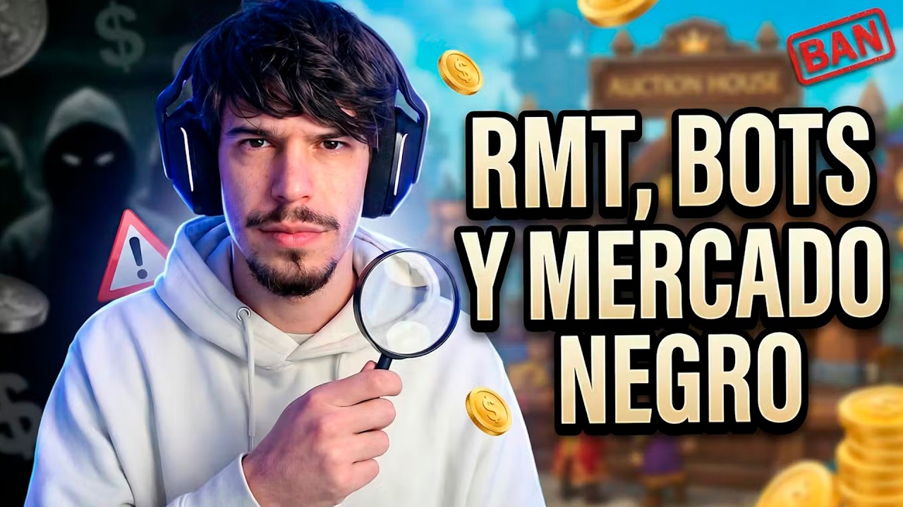 EL MERCADO OCULTO en los MMORPG 🚨 (RMT, HACK, BOTS...)
