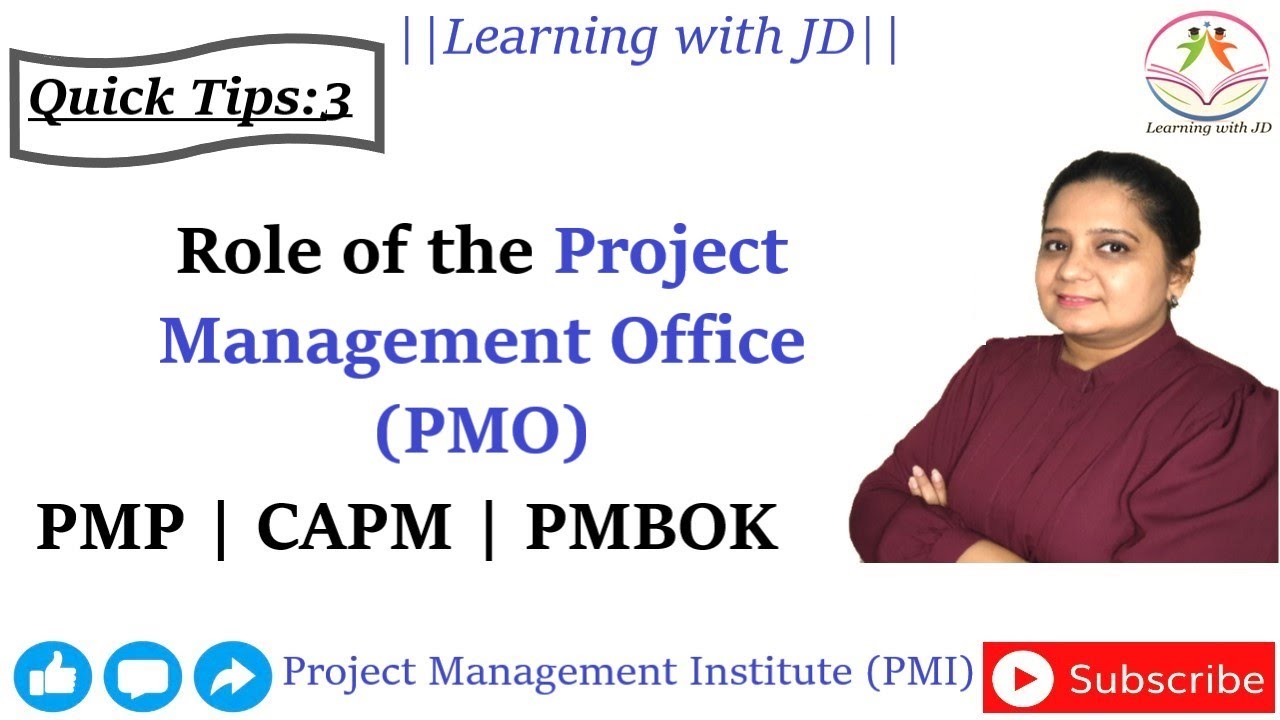 Role of the Project Management Office (PMO) | PMP & CAPM Quick Tips 3 | PMI | PMBOK
