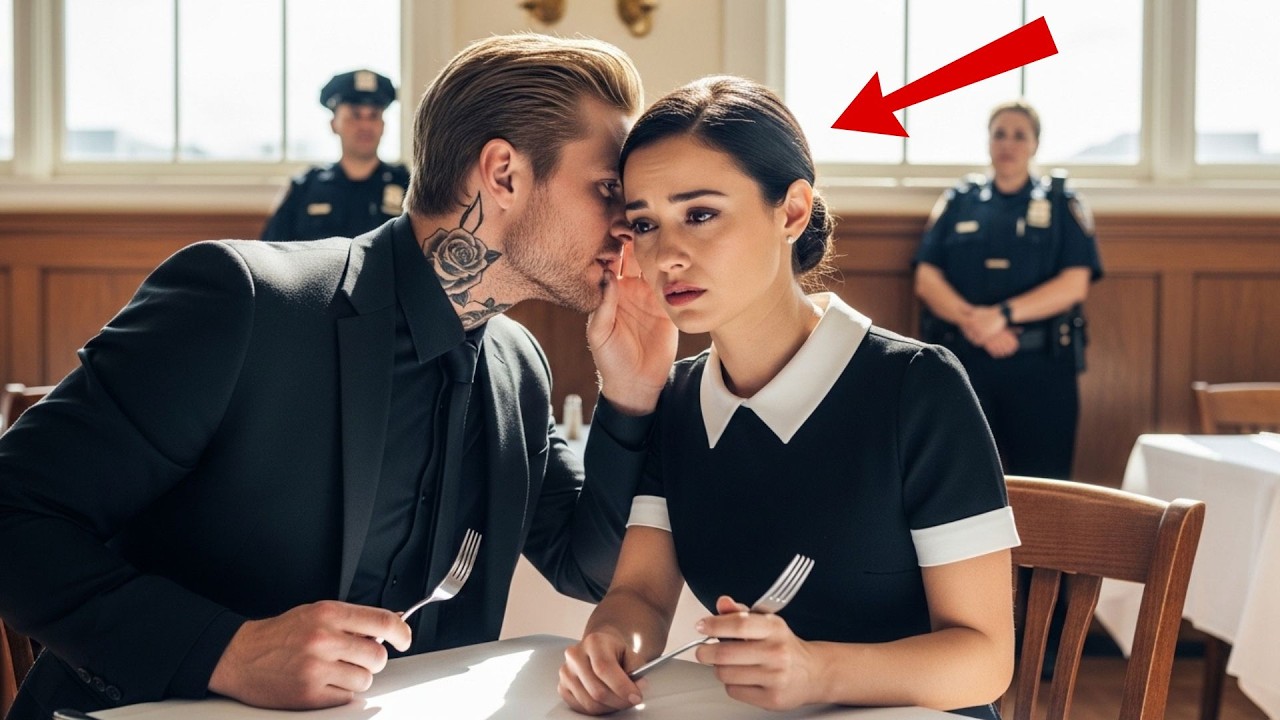 In the Middle of a Police Raid She Sat on His Lap — The Mafia Boss Whispered Words That Changed Her