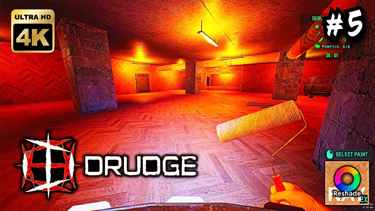 DRUDGE 4K #5 Decorate Sector 0 - Ultra Realistic Graphics