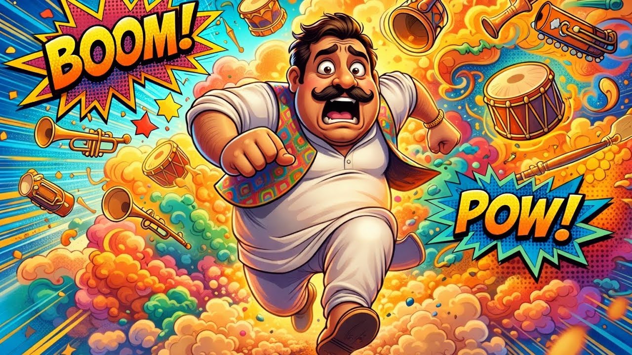 Gudu Gudu Ghoom!  🍕🍔💨  | A short tale of Gut Story |