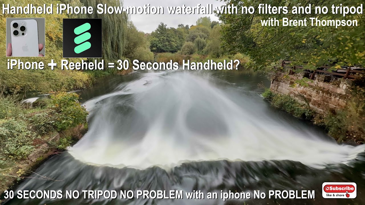 Slow motion at Saxon mill with the Iphone 16 Pro using the Reeheld App