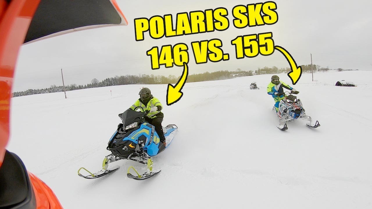 2019 Polaris SKS 800 146 vs 2016 Polaris SKS 800 155