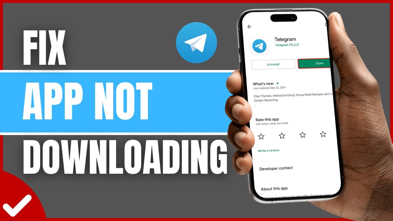 Fix Telegram Download Stuck Issue | Telegram Not Downloading