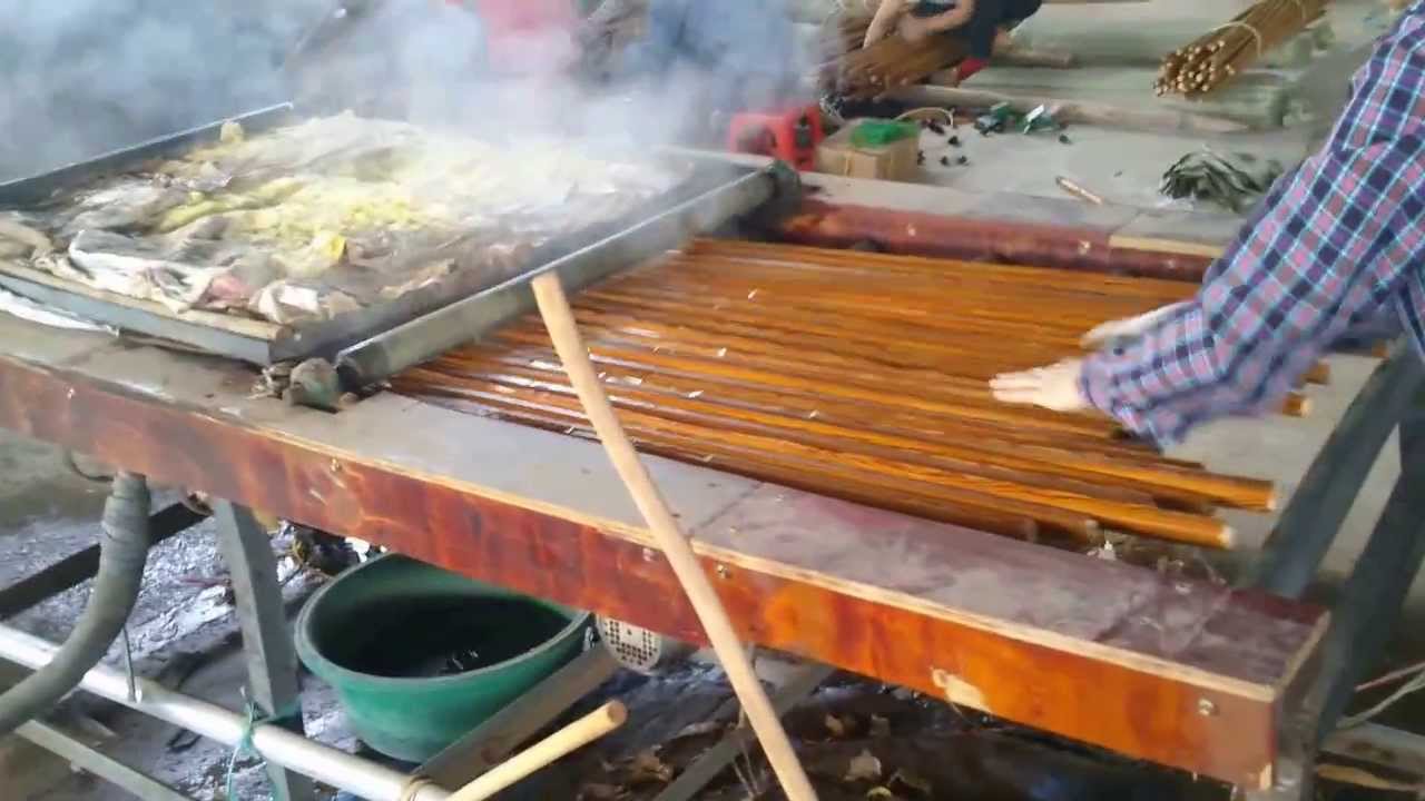 Processing Wooden Broom Handle (YENMAC COMPANY LIMITED)