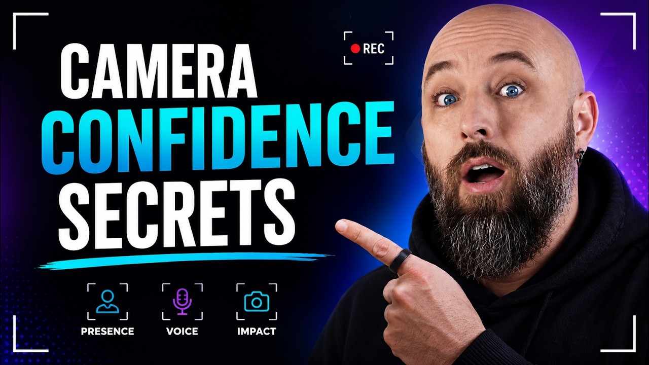 10 Camera Presence Tricks Big YouTubers Use to Look Confident