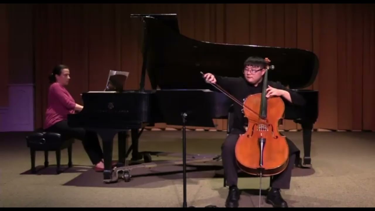 Debussy Cello Sonata in D Minor (1st Movement)