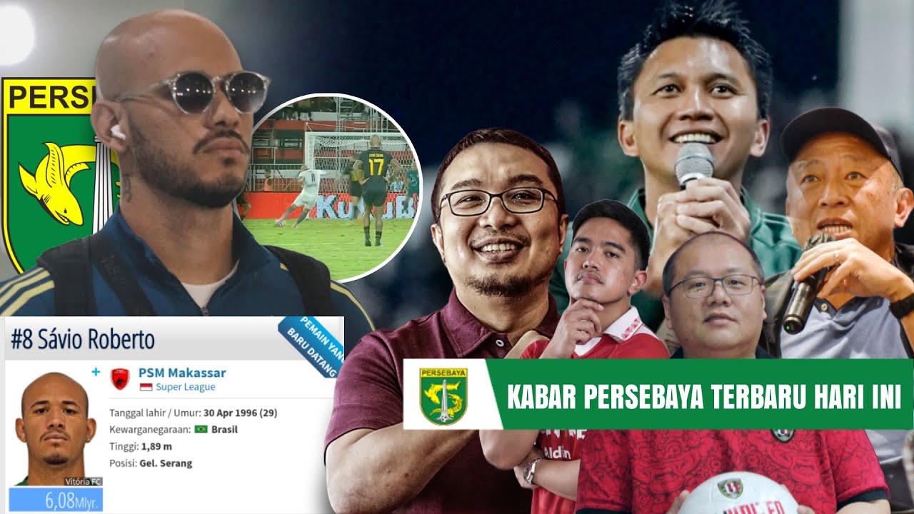 Persebaya Terdepan! 😱 Savio Roberto Tampil Sangar,   Suporter Minta Manajemen Angkut Musim Depan