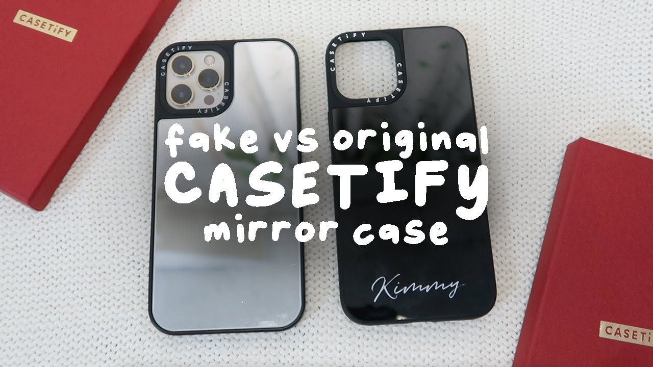 Fake vs Original Casetify Mirror Case | iPhone 12 Pro Max