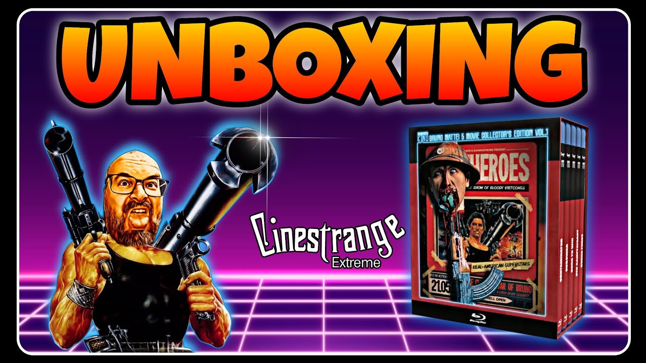 BRUNO MATTEI 5 FILM COLLECTION UNBOXING 